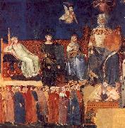 Ambrogio Lorenzetti Allegory of Good Government oil painting